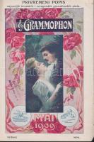 Grammophon 1909 Mai litho lemezreklám, F. Mandli címlap