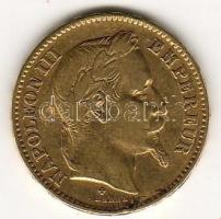 Franciaország/II.Császárság/III.Napóleon 1868BB 20Fr Au 6,45g T:2