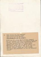 Zarah Leander 143-55 UFA hátán pecséttel jelzett, feliratozott, 17x23 cm