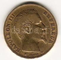 Franciaország/II.Császárság/III.Napóleon 1860BB 20Fr Au 6,45g T:2