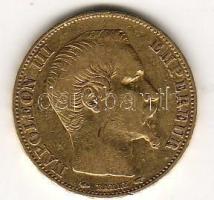 Franciaország/II.Császárság/III.Napóleon 1854A 20Fr Au 6,45g T:2