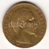 Franciaország/II.Császárság/III.Napóleon 1856A 20Fr Au 6,45g T:2