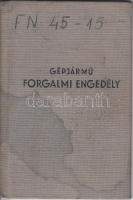 1975 Nyíregyháza, Gépjármű forgalmi engedélye