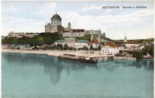 Esztergom, Bazilika, kikötő, hajó