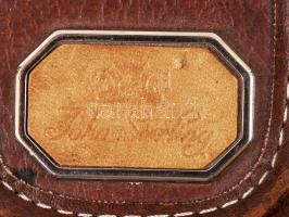 Bőr telefontartó, jó állapotban