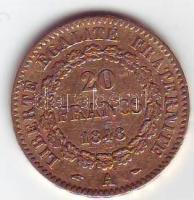 Franciaország/II.Köztársaság 1848A 10Fr Au 6,45g T:2