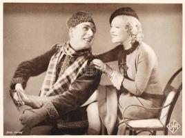 cca 1920-1940 Népszerű színészek gyűjtőmappa, magyarok is, sok érdekes fekete-fehér fotóval. Leírás ...