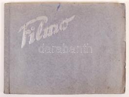 cca 1920-1940 Népszerű színészek gyűjtőmappa, magyarok is, sok érdekes fekete-fehér fotóval. Leírás ...