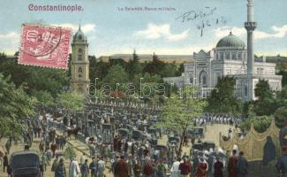 Constantinople, Le Selamlik Revue militaire (EB)