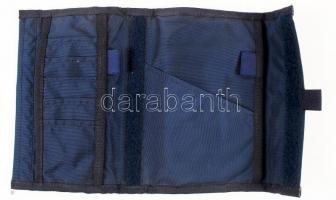 Svéd tengerész táska, 'Marinens Officershögskola' felirattal, textil