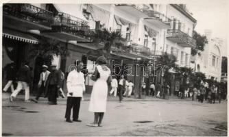 Yalta, street, waiter photo