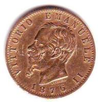 Olaszország 1876 20L Au 6,45g T:2