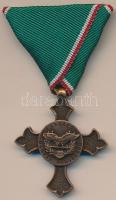 DN "A hazáért - Magyar honvédség / Katonai Hagyományőrzés" Br emlékkereszt mellszalagon T:2