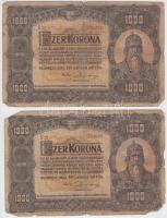 1920. 1000K "Orell Füssli Zürich" (4x) T:IV,V
Adamo K36