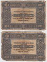 1920. 1000K "Orell Füssli Zürich" (4x) T:IV,V
Adamo K36