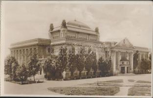 Zagreb - 10 lapból álló képeslap füzet: Egyetemi Könyvtár / postcard booklet with 10 cards, universi...