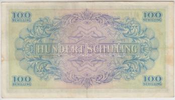 Ausztria/nemzetközi megszállás 1944. 100Sch T:III Austria/allied occupation 1944. 100 Schilling C:F
...