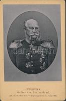 cca 1920 I. Vilmos német császárt ábrázoló fotó, 11x17 cm