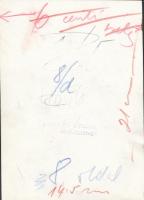 1952 Emil Zatopek hosszútávfutó az 1952-es Olimpián. Sport és Testnevelés pecsétjével jelzett, 9x13 ...