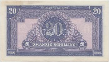 Ausztria/nemzetközi megszállás 1944. 20Sch T:I- Austria/allied occupation 1944. 20 Schilling C:Au
Kr...