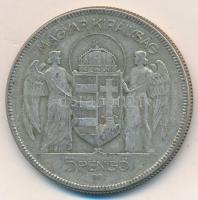 1930. 5P Ag "Horthy-jobbra" T:3 Adamo P8