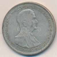 1930. 5P Ag "Horthy-jobbra" T:3
Adamo P8