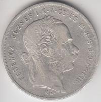 1878KB 1Ft Ag "Középcímer" T:3 
Adamo M15