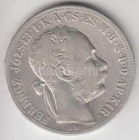 1884KB 1Ft Ag "Barokk címer" T:2-,3 
Adamo M15