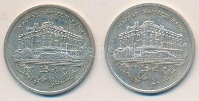 1992. 200Ft Ag "MNB" (2x) T:2
Adamo F13