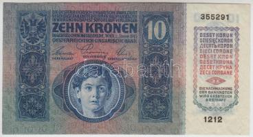 1915. 10K felülbélyegzés nélkül T:I
Adamo K11