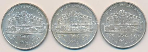 1993. 200Ft Ag "MNB" (3x) T:2
Adamo F13