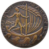 Beck Ötvös Fülöp (1873-1945) 1928. "Ady Endre emlékének a NYUGAT / Repülj hajóm.....Rajtad a ho...