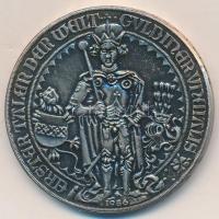 1986. Guldiner ezüst replika (31.21g/0.900) T:1