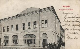 Szabadka, Arany Bárány szálloda; Lipsitz kiadása / hotel