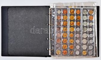 Mexikó / Vegyes fémpénzek albumba rendezve, ezüstökkel, közte 1952. 5P Ag T:vegyes
Mexico / Mixed co...