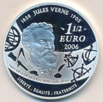 Franciaország 2006. 1-1/2€ Ag Michel Strogoff / Jules Verne T:PP France 2006. 1-1/2 Euro Ag Michel Strogoff / Jules Verne C:PP Krause KM#1447