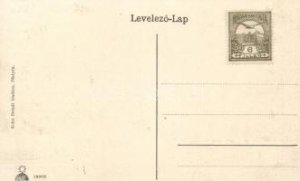 Pöstyén, Piestany; Ferenc József út, zsinagóga. Kohn Bernát kiadása / synagogue