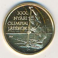 2012. 5000Ft Au "XXX. Nyári Olimpiai Játékok" (0.5g/0.999/11mm) T:PP
Hungary. 5000 Forint ...
