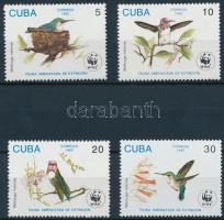 WWF: Kolibrik sor + 4 db FDC WWF: Hummingbirds set + 4 FDC