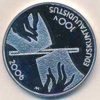 Finnország 2006. 10€ Ag "A Parlamenti Reform 100. évfordulója" T:PP
Finland 2006...