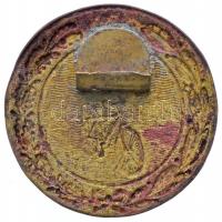 ~1935. "Mesterkerékpáros jelvény" lemez kitüntetés (18g/50mm) T:2- pánt letört
Hungary ~19...