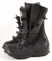 1952-es amerikai katonai bakancs, jelzett, méret: 6 (USA), jó állapotban