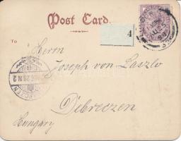 1898 London policeman, minicard s: Jess G. (?) (11.5 × 9 cm)