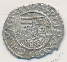 1560K-B Denár Ag "I.Ferdinánd" (0,58g) T:2- ki., karcos 
Huszár 935., Unger II.:745.a