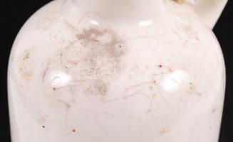 cca 1930 Gránit Zwack kancsó, jelzett, sérült, m: 21 cm