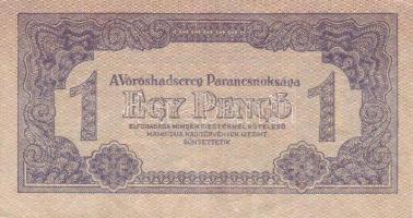 1944. 1P "V.H." számozás nélkül, kisebb hátoldalú képméret T:II+ Csak egyszer hajtva, törve nem!