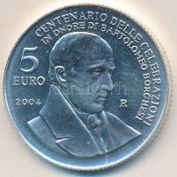 San Marino 2004. 5€ Ag Bartolomeo Borghesi T:BU San Marino 2004. 5 Euro Ag Bartolomeo Borghesi C:BU KM#458