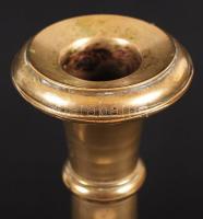2 db gyertyatartó, fém, m: 26 cm
