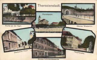 Terezín, Theresienstadt; military buildings