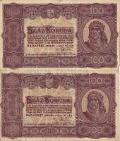 1923. 100K (2x) T:II,II/III